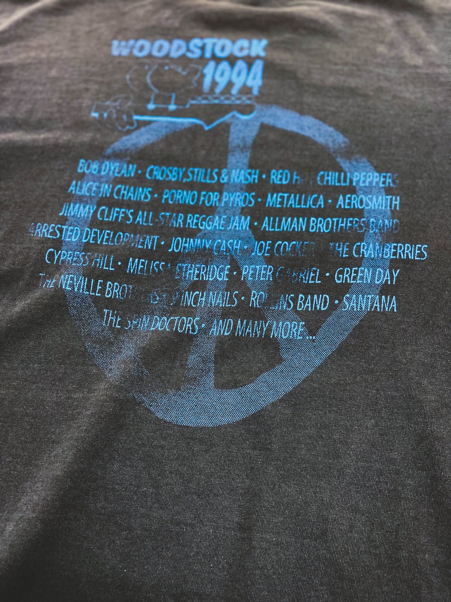 WOODSTOCK '94 LINE UP FESTIVAL TEE