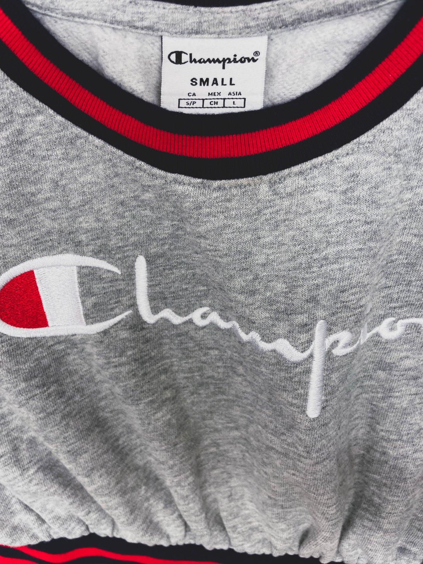 CHAMPION COLLEGIATE HERITAGE CROP CREW SWEAT