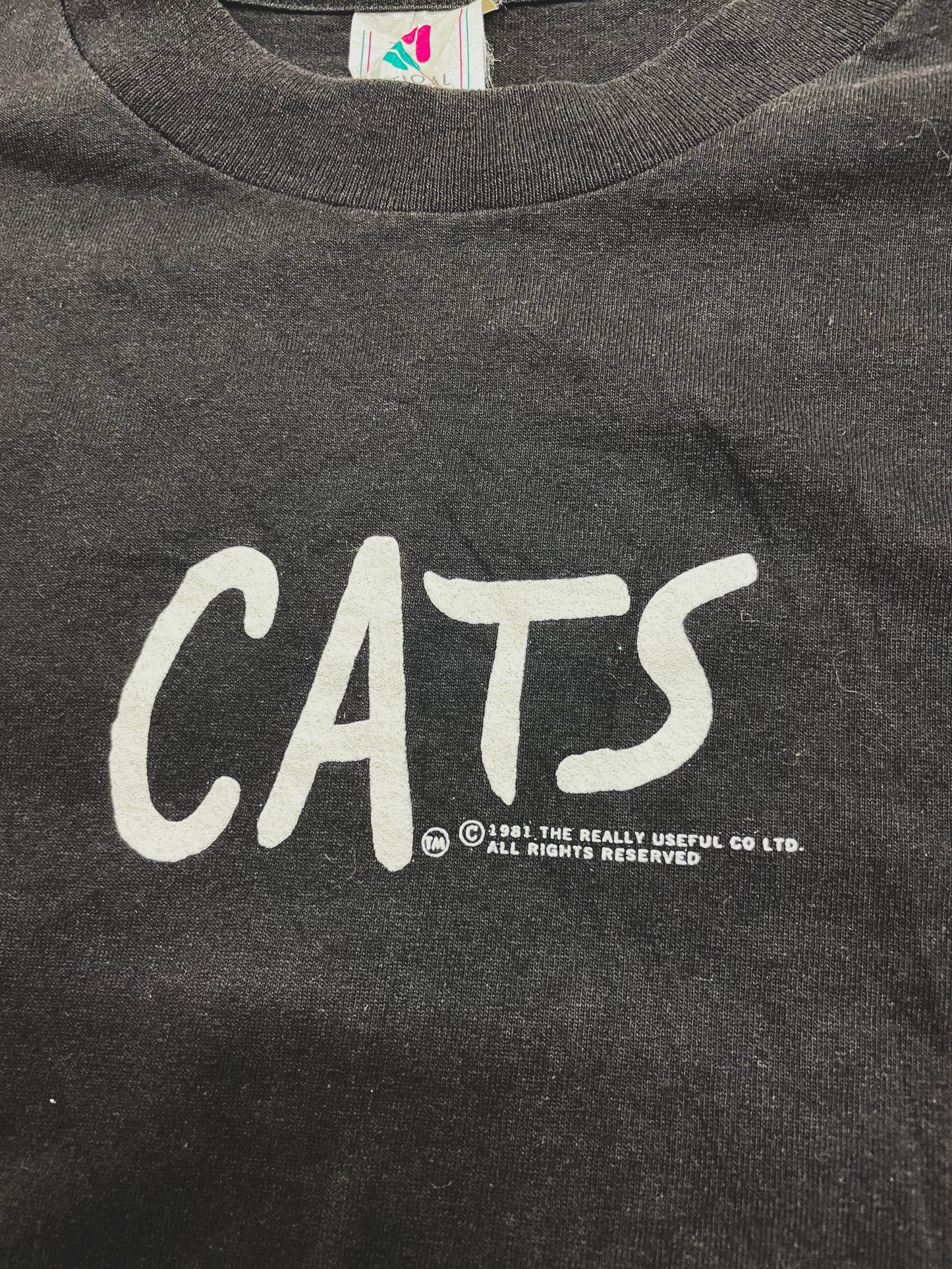 CATS THE MUSICAL BROADWAY WALK OF FELINE TEE