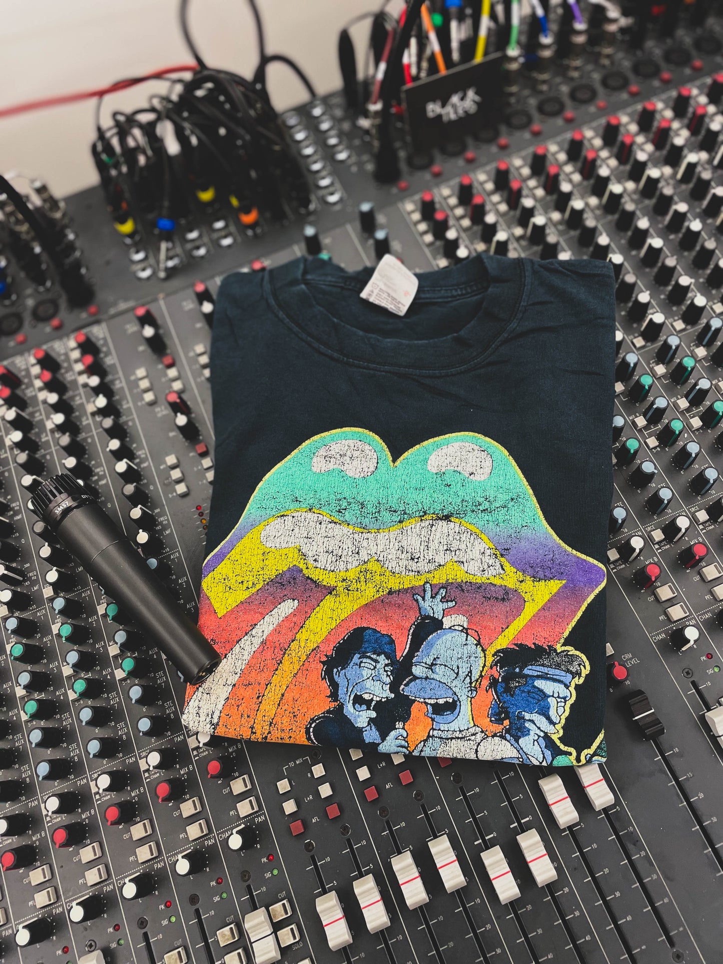 ROLLING STONES & HOMER SIMPSON ROCK TEE