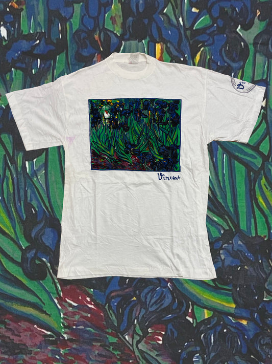 VAN GOGH IRISES TEE FROM THE MUSEUM BOUTIQUE INTERCONTINENTAL NYC