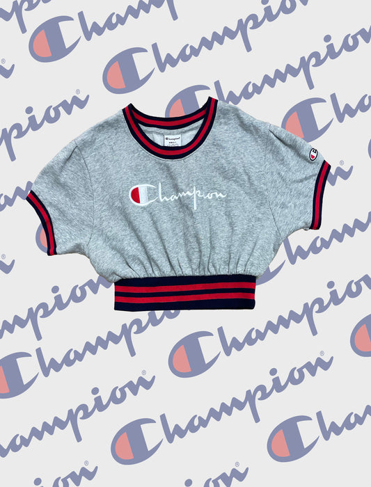 CHAMPION COLLEGIATE HERITAGE CROP CREW SWEAT