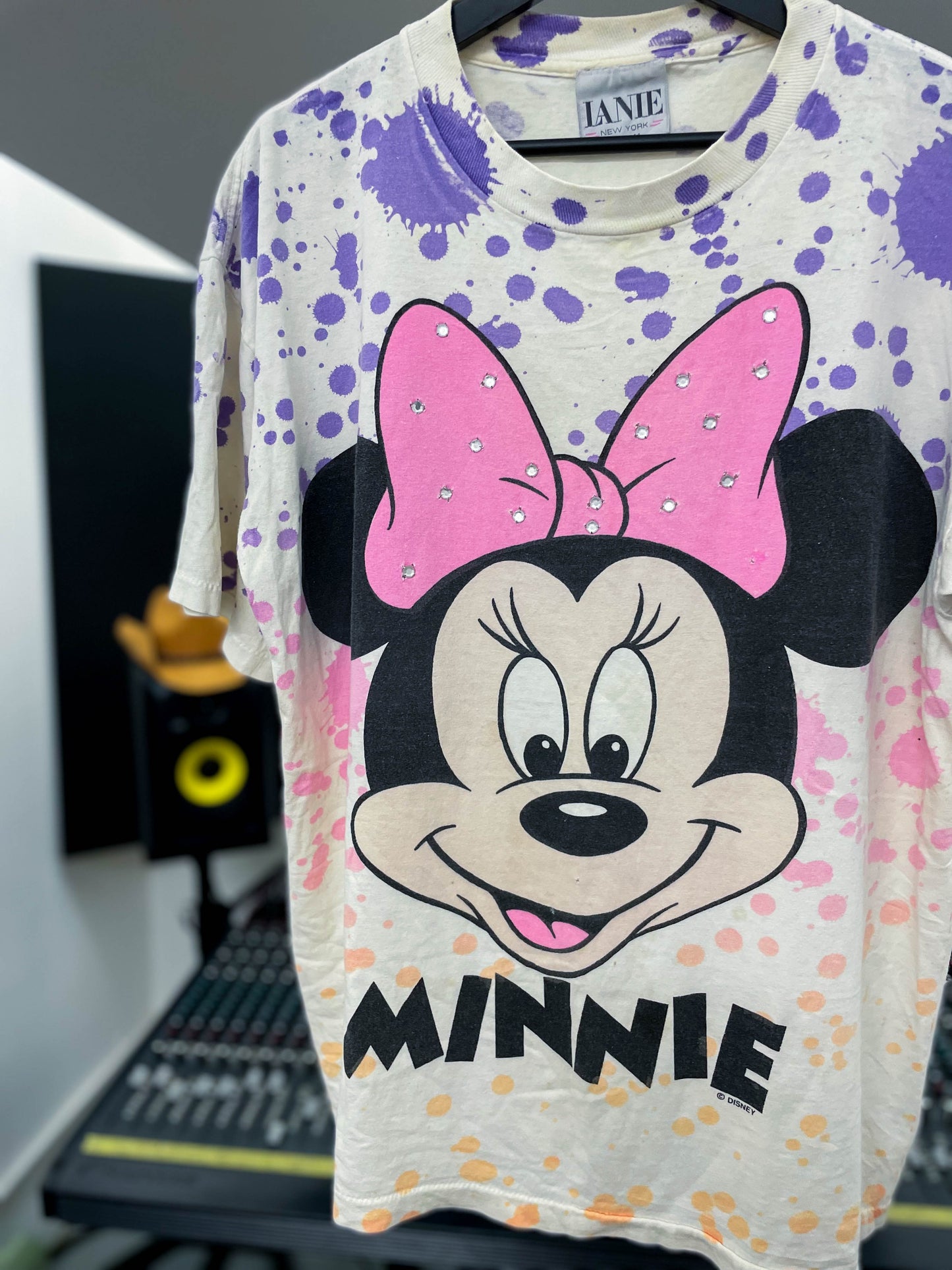 MINNIE SPLATTER AND SPARKLE TEE