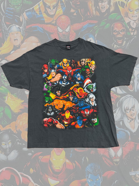 MARVEL ENSEMBLE HIGH BUILD PRINT TEE